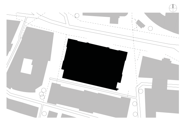 Plan - Place Saint-François 15 (ancien bâtiment des Postes)